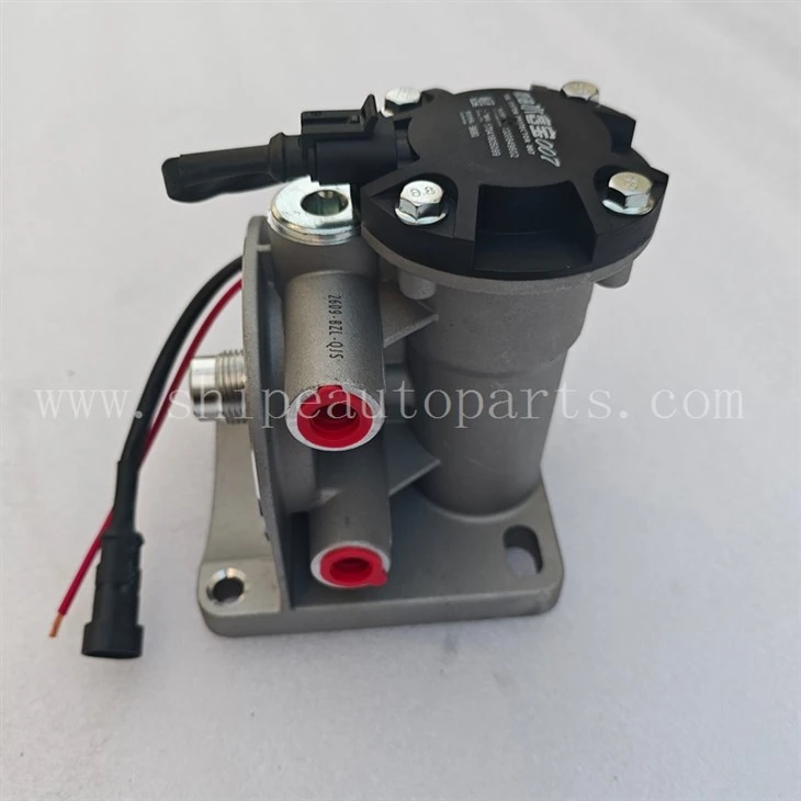 Fuel Water Separator Assembly 1003726161 With Heater & Electric Pump For XCMG ZL50 LW500 Wheel Loader Weichai WP10 Engine Spare Parts