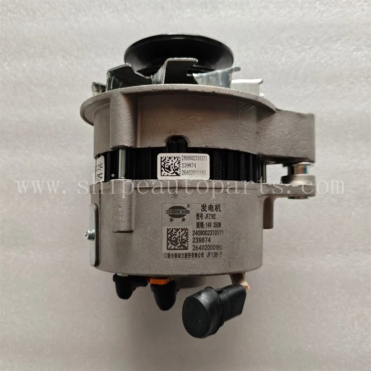 QUANCHAI QC490GP Alternator, Part No.2409002310171 For 2-3 Ton HELI Forklift suppliers
